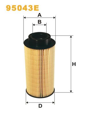 WIX FILTERS Polttoainesuodatin 95043E